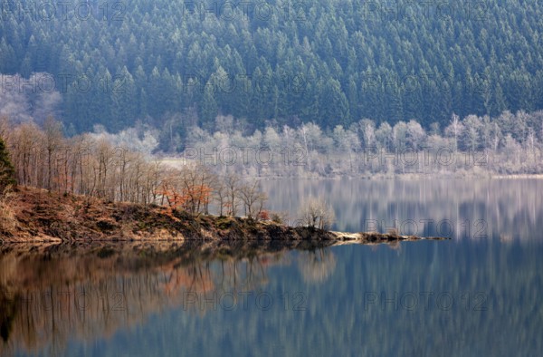 Biggetalsperre reservoir, Attendorn, North Rhine-Westphalia, Germany