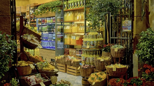 Italy - Sicily - Limoncello - gift shop