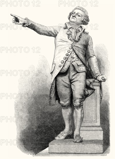 Honoré Gabriel Riqueti, comte de Mirabeau, 1749, 1791, a leader of the French revolution