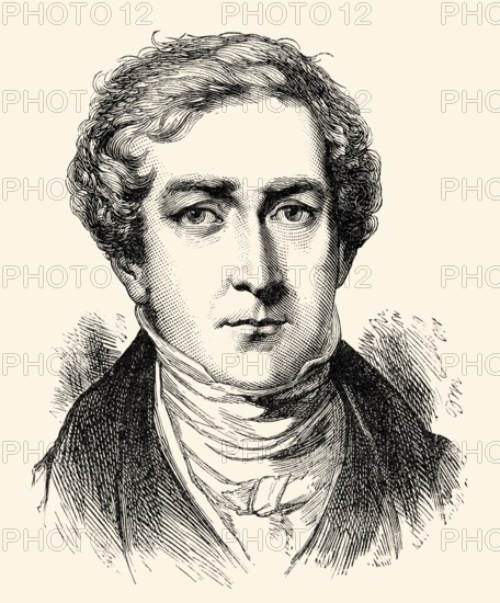 Sir Robert Peel, 1788 - 1850, 2nd Baronet Peel of Clanfield, a British politician, prime minister and founder of the Conservative Party