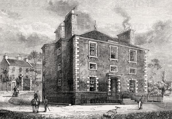 Old Minto House, 1873, Edinburgh, Scotland, United Kingdom