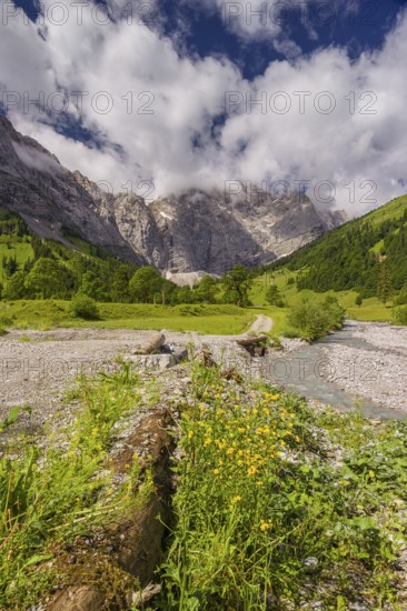 Enger-Grund creek, Eng valley, Tyrol, Austria