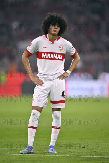 Anrie Chase VfB Stuttgart (45) disappointed, Allianz Arena, Munich, Bavaria, Germany