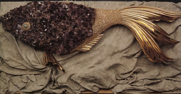 Bijou présenté au musée des bijoux de Braque, à Saint-Dié des Vosges