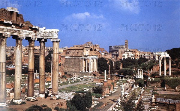 The Roman forum