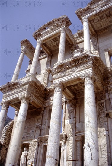 The Library of Celsus (detail)