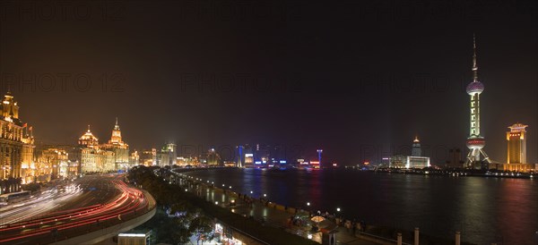 the Bund of Shanghai