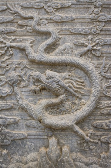 vehicleving Dragon of Western Imperial Tombs of the Qing Dynasty