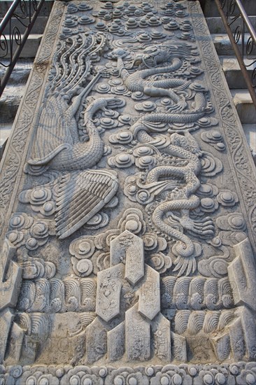 vehicleving Dragon of Western Imperial Tombs of the Qing Dynasty