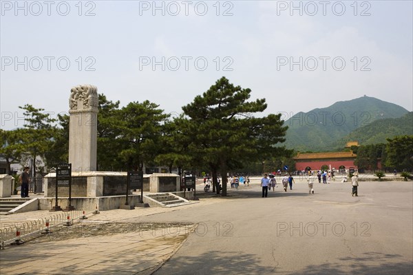 the Ming Tomb in Beijing