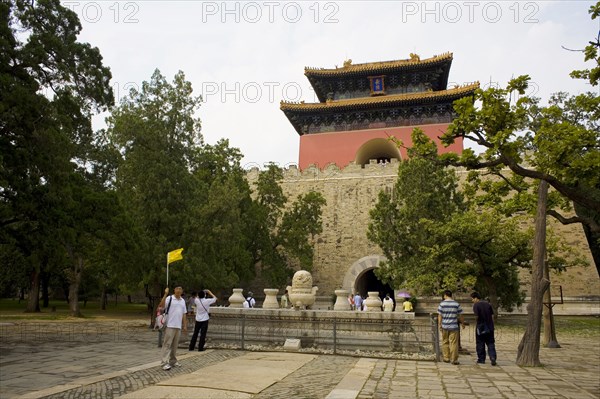 the Ming Tomb in Beijing