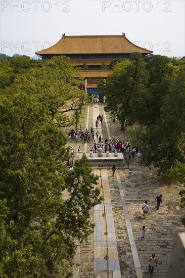 the Ming Tomb in Beijing