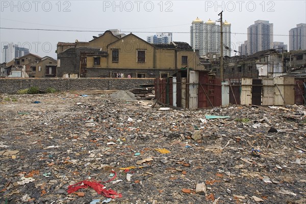 Houses being Dismantled,Shanghai