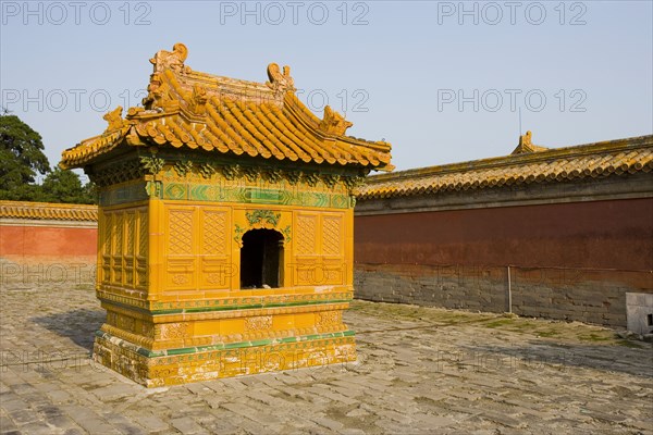 Architecture in The Western Qing Tombs,Shanxi Province