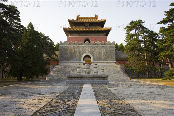 Architecture in The Western Qing Tombs,Shanxi Province