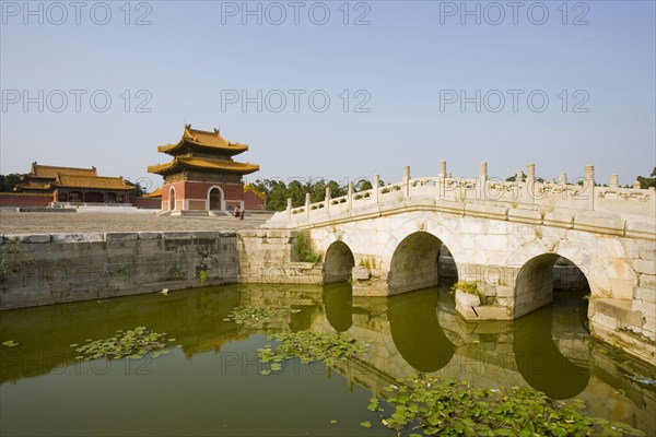 Architecture in The Western Qing Tombs,Shanxi Province