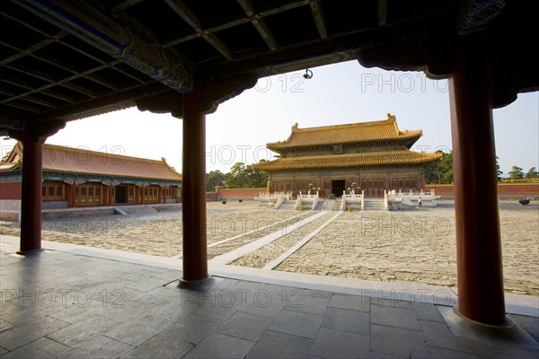 Architecture in The Western Qing Tombs,Shanxi Province