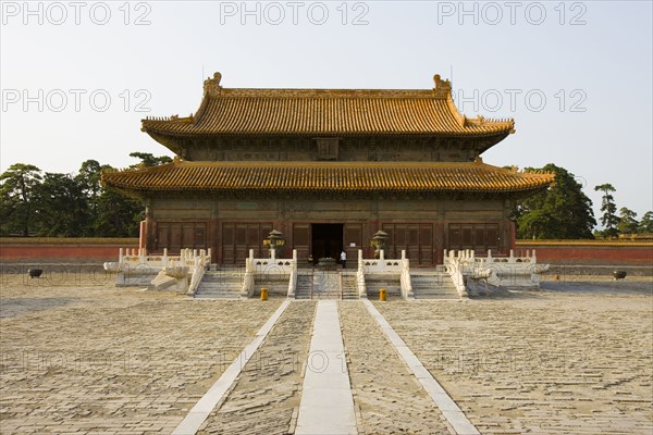 Architecture in The Western Qing Tombs,Shanxi Province