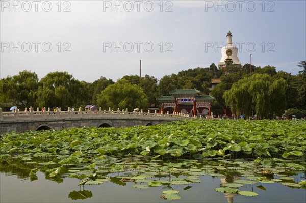 View of North Sea Park,Beijing