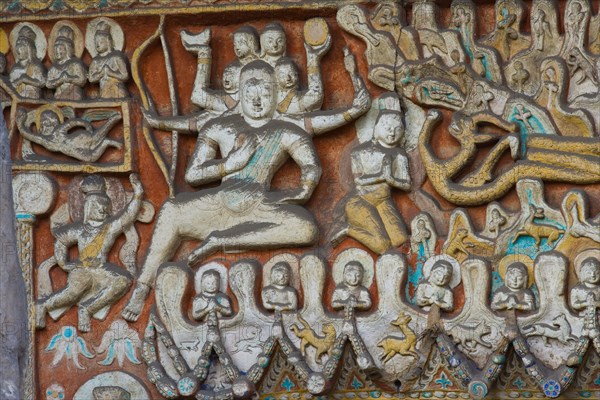 Yungang Grottoes in Shanxi Province