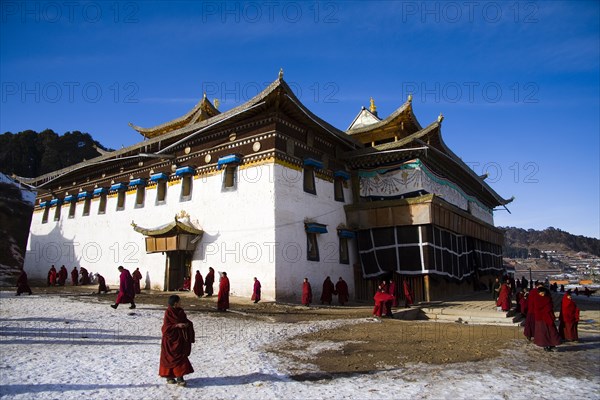 South of gansuLangmu Temple