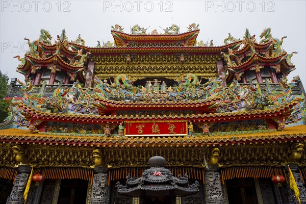 Taiwan, Ali, Botanical Garden, The palace in the town, Shouzhen Palace,