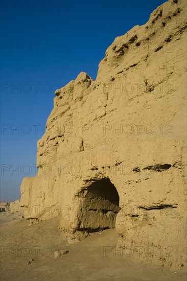 Gaochang ancient city of Turpan in Xinjiang