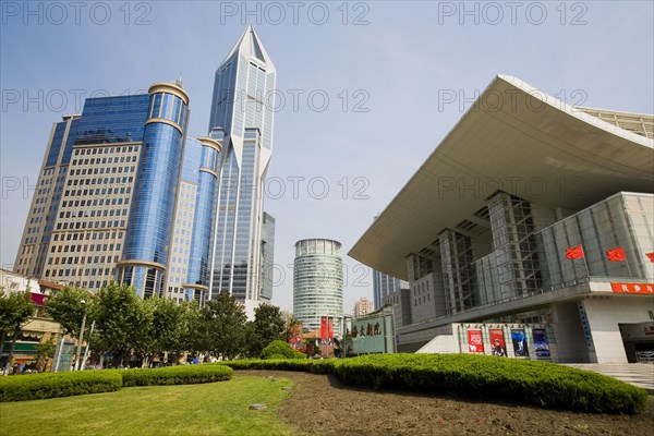 Shanghai,People's Square,Shanghai Grand Theatre,