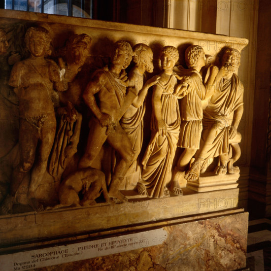 Sarcophage de Phèdre et Hippolyte