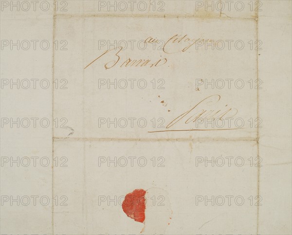 Autographe de Bonaparte