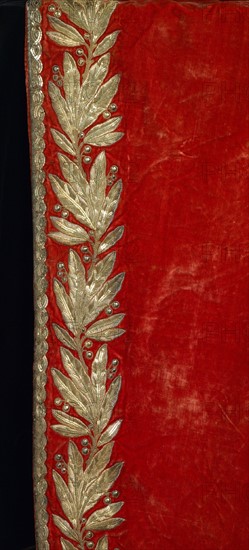 Ceremonial train of a dress (detail)