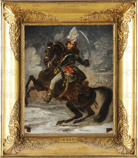 Gros, Portrait équestre de Joachim Murat