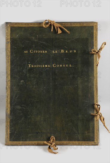 Portefeuille de Lebrun, Troisième Consul