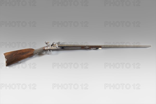 Fusil de chasse à silex ayant appartenu au maréchal Brune
