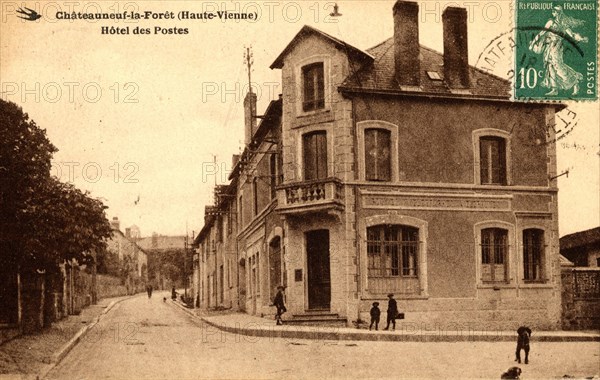 Post office
Chateauneuf-la-Forêt