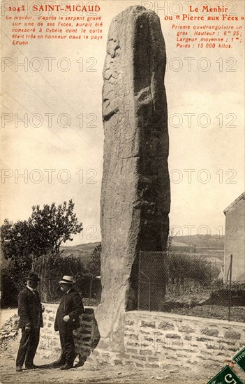 Menhir
Saint-Micaud