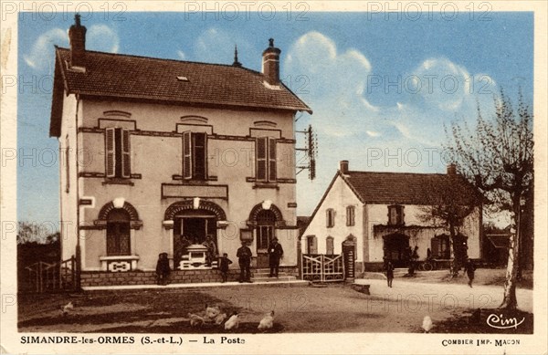 Bureau de poste
Simandre