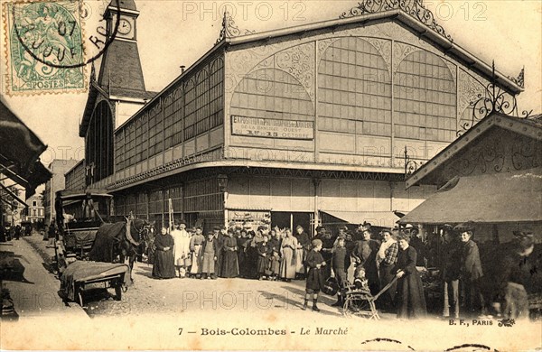 Bois-Colombes,
Halle