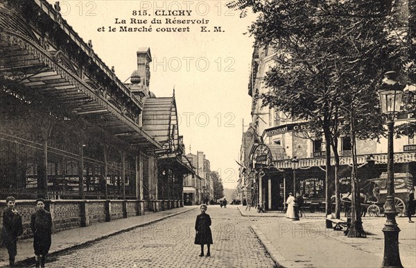 Clichy,
Marché couvert