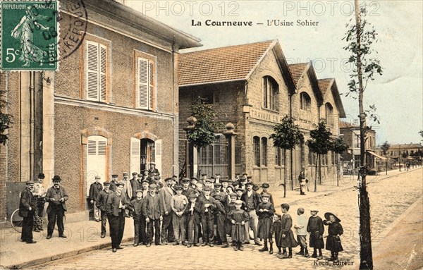 Courneuve,
Usine