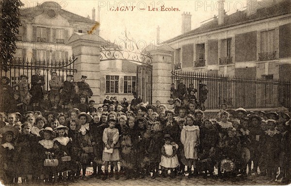 Les élèves de l'école de Gagny