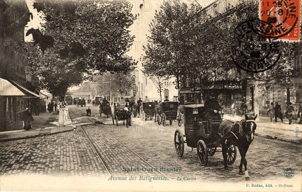 Saint-Ouen, 
Calèches