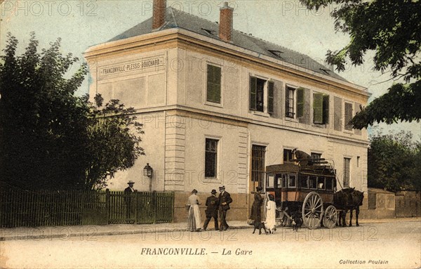 Franconville,
Railway station