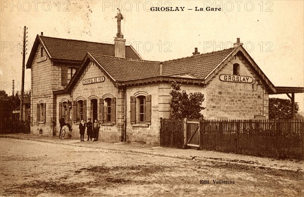 Groslay,
La gare