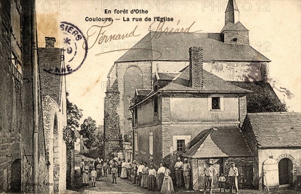 Coulours,
Eglise