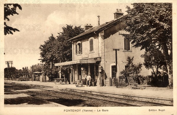 Fontenoy,
Gare