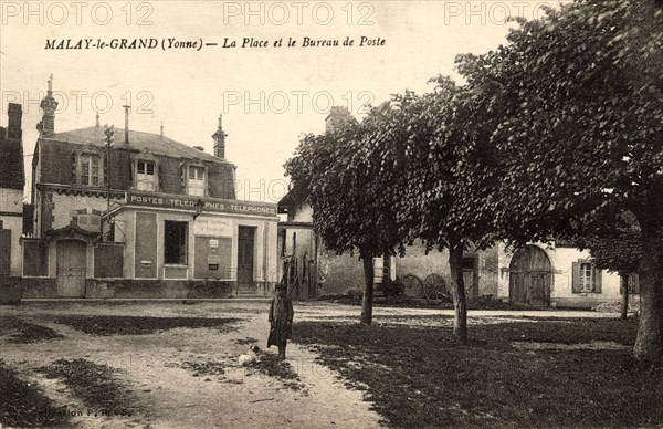 Malay-le-Grand,
Bureau de poste