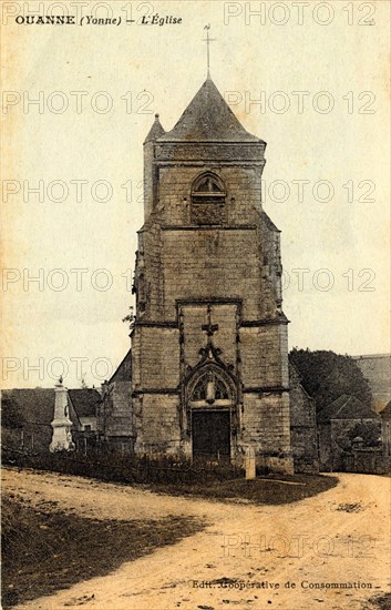 Ouanne,
Eglise