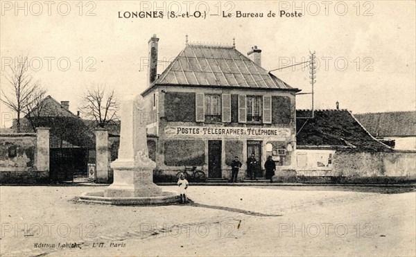 LONGNES,
Bureau de poste