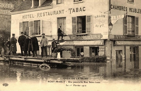 PORT-MARLY,
Inondations